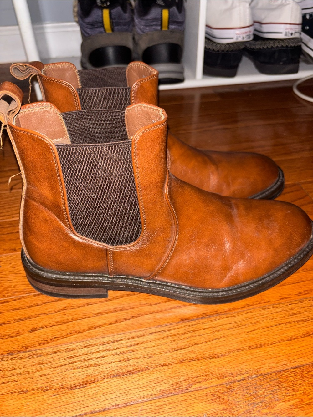 Reserved Footwear New York RF1373 Brown Chelsea Boots Men’s Size 9 EU 42